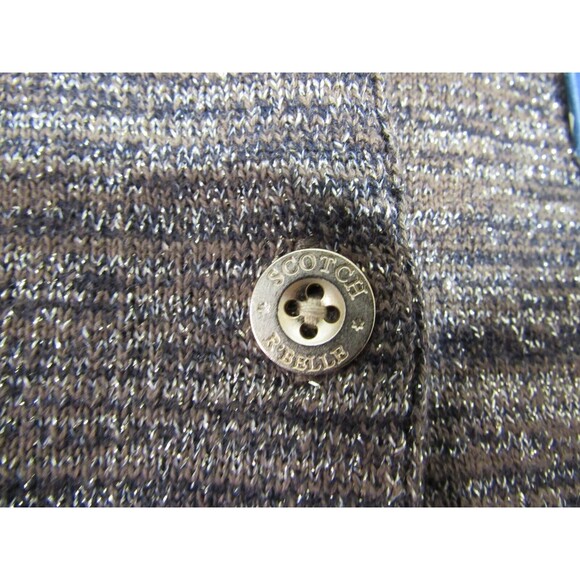 Scotch & Soda Girls Silver Metallic Stripe 2 Pc Set Sweater & Pants Size 14 NWT - Picture 6 of 16